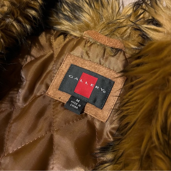 Vintage Suede Leather Overcoat - Picture 15 of 15